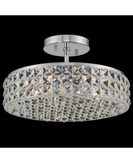 Allegri 032840FR001 Loro 13 Inch Semi Flush Mount Ceiling Light 